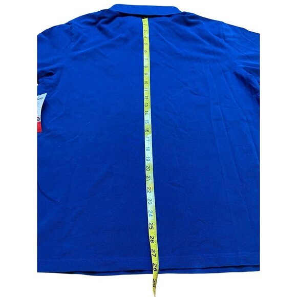 Disney Hawaii Aloha Blue Polo Shirt With Mickey Mouse Embroidery Large NWT - Picture 7 of 7